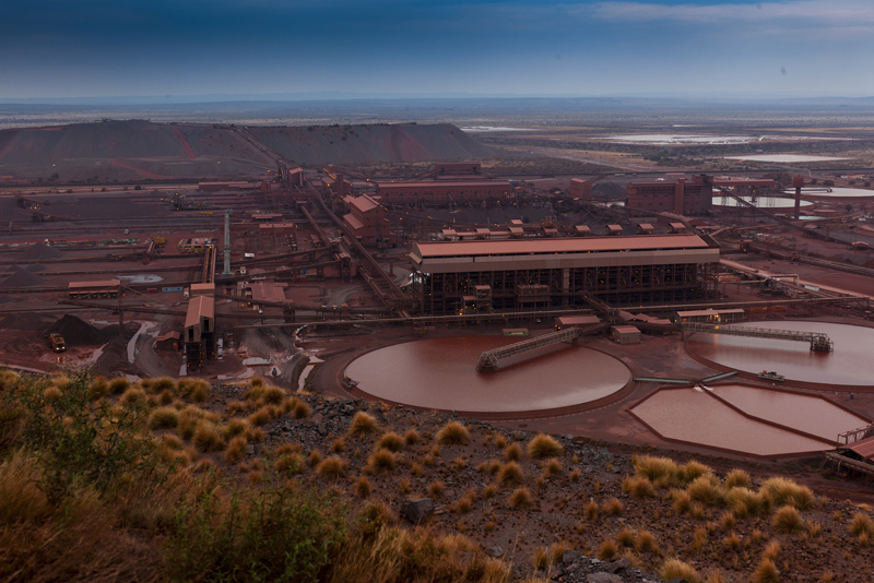 General views over the Sishen Iron Ore mine Complex